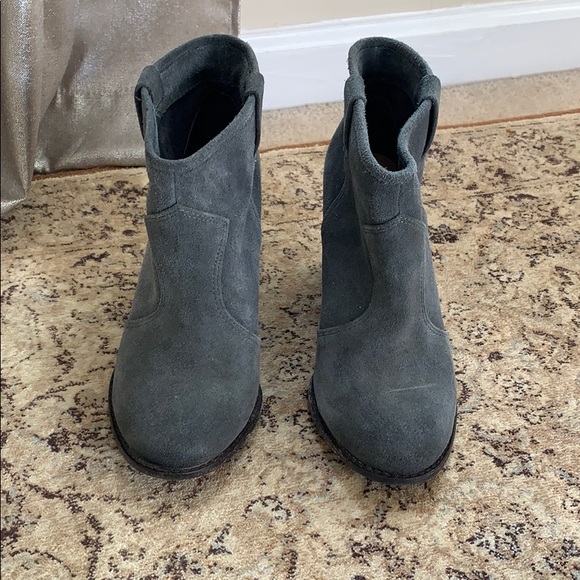 Suede booties - Picture 3 of 6